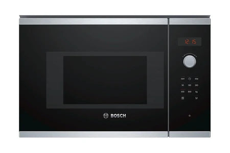 Micro-ondes mono-fonction Bosch BFL523MS0 Serie 4 Noir acier inoxydable