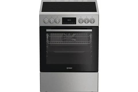 Cuisinière vitrocéramique Indesit I6V5LCX inox