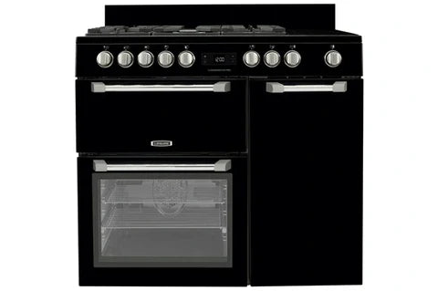 Piano de cuisson Leisure CUISINEMASTER PRO 100cm gaz et vitro Noir - PR100F560K