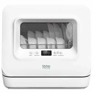 Lave-vaisselle pose libre Kitchen Move Mini compact WASHCLEAN Blanc Plastique 7.5L