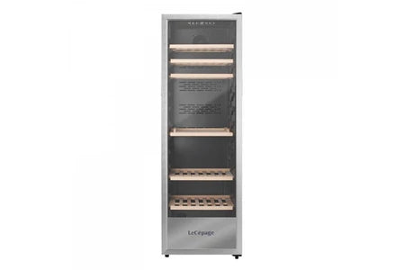 Cave de vieillissement LeCépage AGK168PVX 168 bouteilles cadre Inox