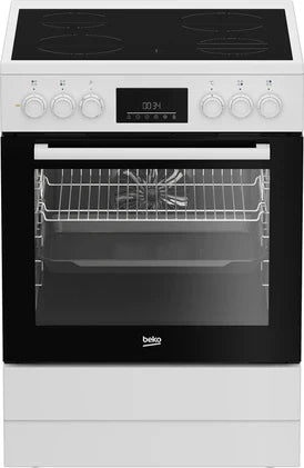Cuisinière vitrocéramique Beko FBE67300WCS