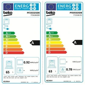 Piano de cuisson Beko gaz 159l 7 feux noir pf335325db