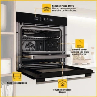 Four encastrable Whirlpool WO54S8PPM1SXAF