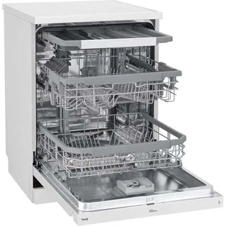 Lave-vaisselle pose libre Lg - Lave-vaisselle 3, DF365FWS, Blanc, L:60cm, H:85cm,