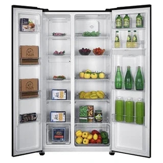 Réfrigérateur multi-portes Gedtech Réfrigerateur américain GSBS510BL 510L (324L + 181L) - No Frost- Noir