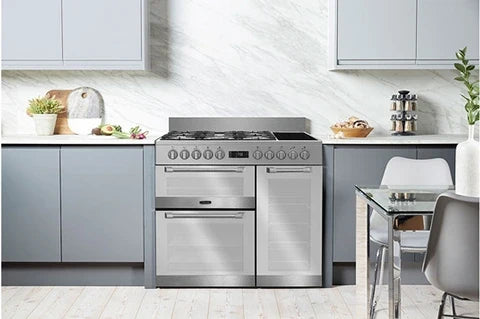 Piano de cuisson Leisure CUISINEMASTER PRO 100CM GAZ ET VITRO INOX - PR100F560X