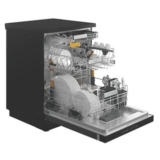 Lave-vaisselle pose libre Whirlpool W8FHS61BS Dark Inox