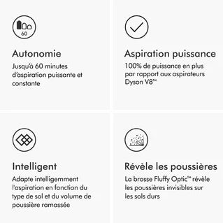 Aspirateur balai Dyson V15 DETECT ABSOLUTE