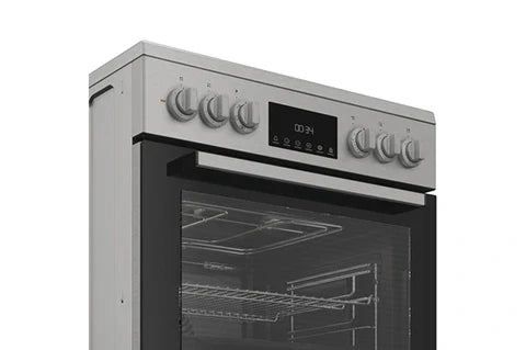 Cuisinière vitrocéramique Indesit I6V5LCX inox
