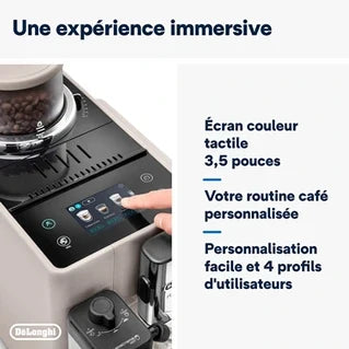 Machine à café à grain Delonghi FEB4455.BG RIVELIA Beige