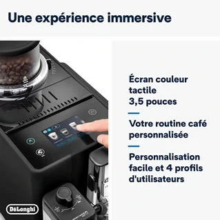 Machine à café à grain Delonghi FEB4455.B RIVELIA Noir