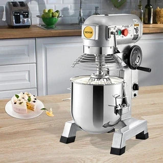 Robot pâtissier Vevor Multifonction Robot de Cuisine Acier Inoxydable 16 L 500 W