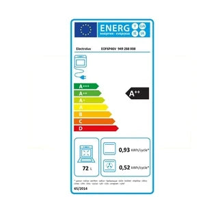 Four encastrable Electrolux Four intégrable multifonction 72l 60cm pyrolyse EOF6P46V1