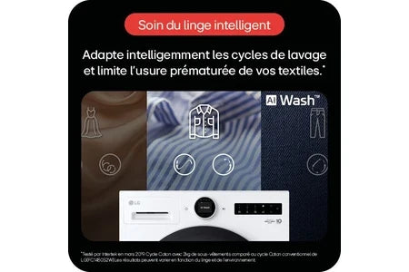 Lave-linge hublot Lg F34X71WHST