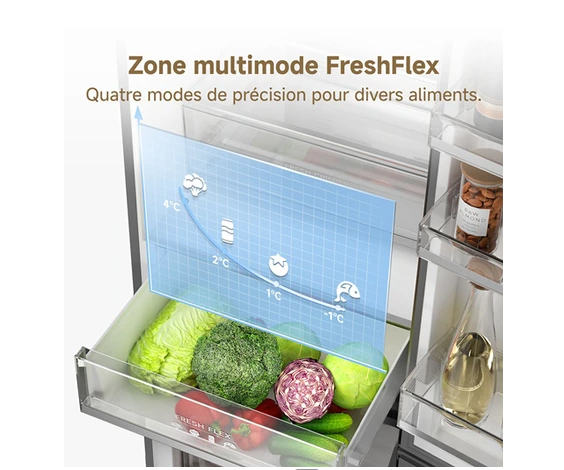 Réfrigérateur congélateur en bas Dreame Mega Pro 456 L