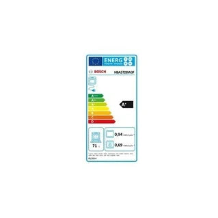Four encastrable Bosch Four intégrable multifonction 71l 60cm pyrolyse blanc HBA572BW3F