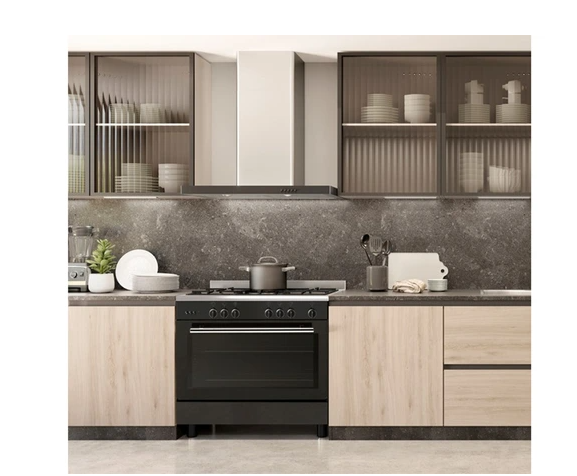 Piano de cuisson Airlux CC902GTBK3 - 90CM GAZ NOIR