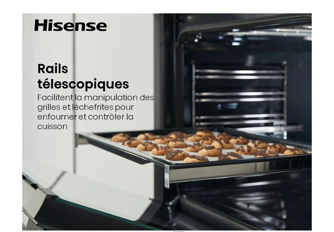 Four encastrable Hisense BSA6633PBG8
