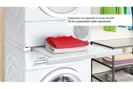 Sèche-linge pompe à chaleur Bosch WQG1421SFR SERINITY