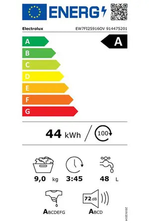 Lave-linge hublot Electrolux EW7FI25916OV