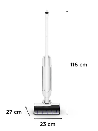 Aspirateur laveur Rowenta sans fil X-Clean 10 GZ7035WO Blanc