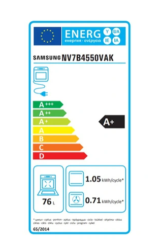 Four encastrable Samsung NV7B4450VAS